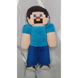 Minecraft Steve Plush 15" Toy Stuffed Animal Large‎ Soft Doll Figure